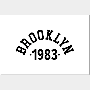 Brooklyn Chronicles: Celebrating Your Birth Year 1983 Posters and Art